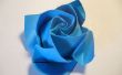 Origami Rose en fleurs