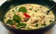 Tom Kha Gai--Soupe de noix de coco thaïlandaise