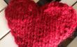 Comment tricoter un coeur Saint-Valentin