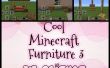 Laisser refroidir 4 meubles Minecraft