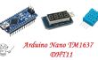 Arduino Nano TM1637 affichage à 4 chiffres capteur DHT11 d’humidité température