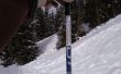 Bâton de ski inclinomètre