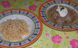 Boulettes de viande et de la soupe de choucroute (plat hongrois)