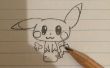 Comment dessiner Chibi Sonic et Pikachu