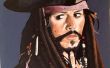 Portrait du capitaine Jack Sparrow (avec effet de malédiction spécial) ! 