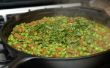 Keema (Indian curry de petits pois et viande rouge hachée)
