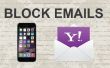Bloquer les emails sur Yahoo Mobile App