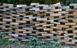 Comment construire une clôture de bois de chauffage