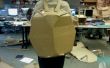 Fendue Costume tortue en carton Construction