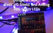 À l’aide de la chipKIT base i/o Shield avec Analog RGB LED Strip