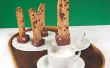 Biscotti bâtonnets chocolat chaud (avec des guimauves!) 