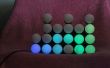 Ping Pong balle pleine couleur Binary Clock