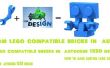 Comment faire personnalisé lego briques compatibles sur autodesk 123D design
