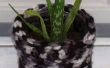 Couverture au Crochet facile pour une plante en Pot d’intérieur/extérieur, Vase ou un bocal ! 