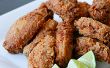 Asian ailes de poulet frit (produits laitiers et oeufs gratuit)