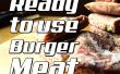 Comment faire un prêt à l’emploi de viande de hamburger
