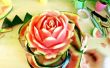 Pastèque Rose fleur (Art comestible)