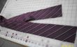 * Re-conçu * - hommes cravate (ruban de biais en) - PURPLE