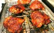 Barbecue de poulet cuit au four
