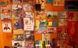 Ferraille/Tiny mur fait de boîtes de CD cassette (' ; '