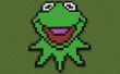Kermit la grenouille Pixel Art