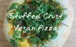 Pizza à croûte Vegan en peluche