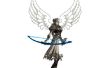 Costume de Valkyrie (Battle Angel) avec arc magique