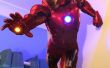 Iron Man illuminé découpe