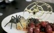 Spooky sucre filé Spiderweb Dessert pour adultes