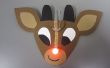 LED rouge Nosed Reindeer