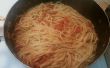 Comment faire des spaghettis sauce Marinara citron poivre