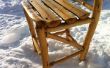 Construisez vous-même une chaise en bois rustique