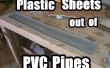 Feuille de plastique de tubes en PVC
