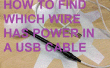 Comment faire pour trouver OUT qui fil a IN A USB câble d’alimentation