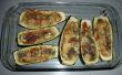 Stuffed zucchini (sans viande)