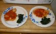 Chutney tomate Talapia w / verts fanées pour 2
