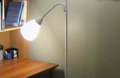 Comment transformer un lampadaire avec la peinture en aérosol et un abat-jour