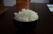 Parfait de riz japonais dans un cuiseur à riz-