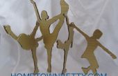 Tutoriel : Aux Jeux olympiques glace patinage Silhouette Sculpture féminin