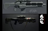 Rail pistolet arme Prop Fabrication - Nerf Mod