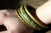 Spirale de mon bracelet (un tutoriel d’upcylce bracelet)