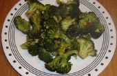 Facile four rôti brocolis