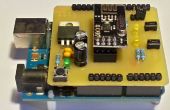 Arduino UNO nRF24L01 + bouclier