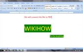 Problème de conversion Word Doc au format PDF dans MS Office 2007