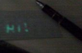 Faire une LED tactile stylet et sensibles aux UV surface d’écriture