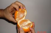 Moyen le plus facile (plus propre) pour ouvrir une Orange