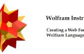 Création d’un formulaire Web dans la langue de Wolfram