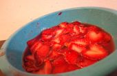 Sauce simple de fraises (fraises macérées)