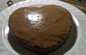 Simple coeur chocolat Cake