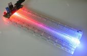 Bling sur votre maquette (comment ajouter indicateur d’alimentation LED à Solarbotics maquette transparente)